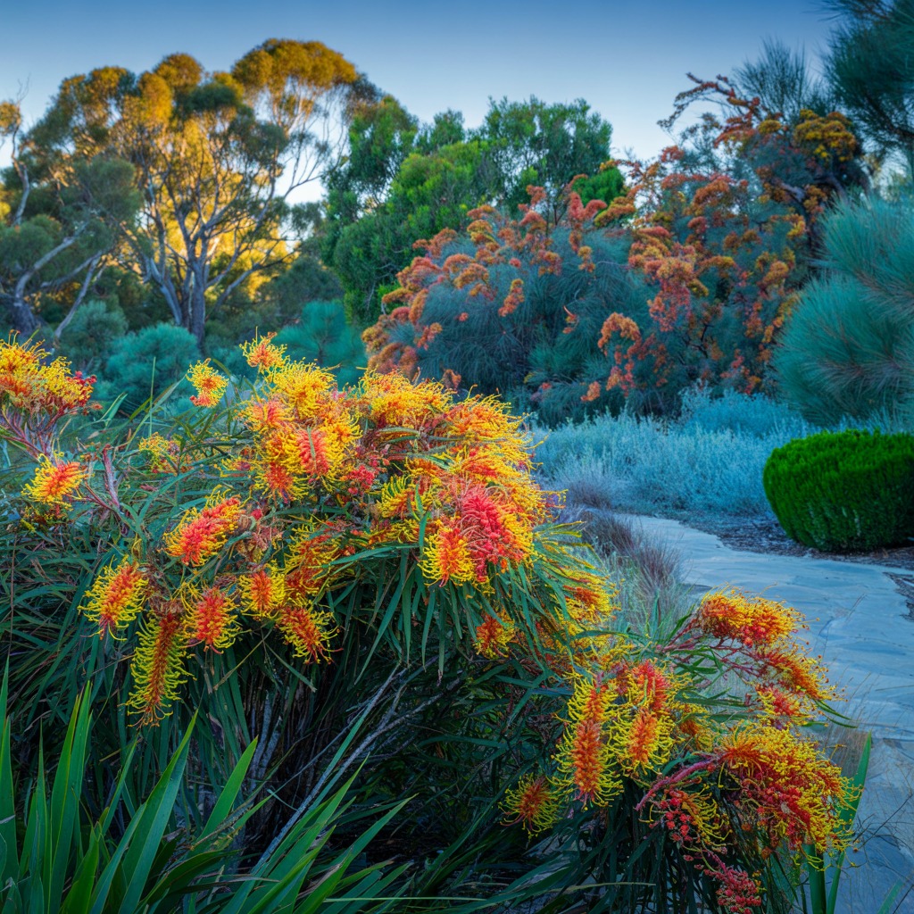 Native Australian flowering shrubs